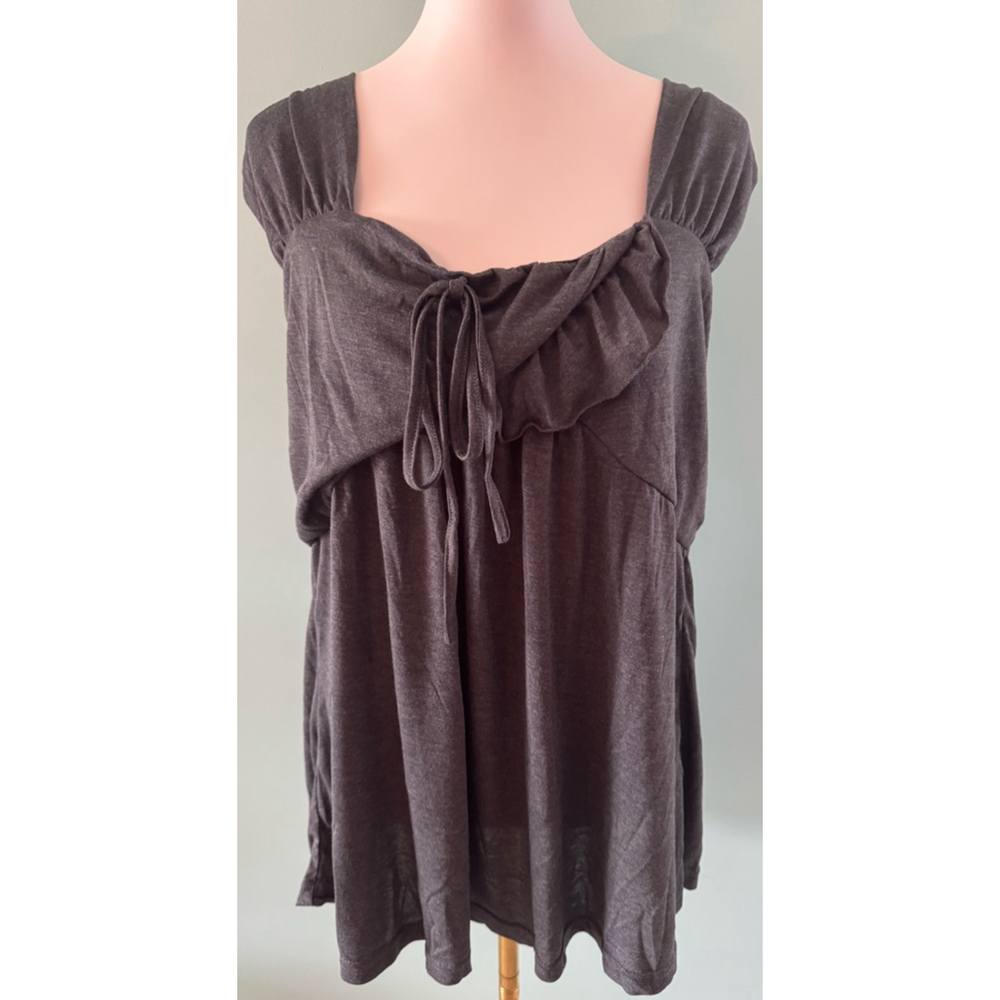 Women's Rosegal Top Size 2X Gray